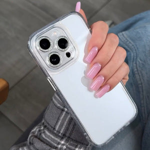 Capa de iPhone Case Glitter Lens