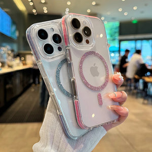 Capa de iPhone Case Mag Glitter Fit®