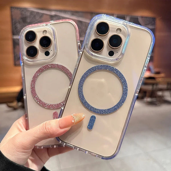 Capa de iPhone Case Mag Glitter Fit®