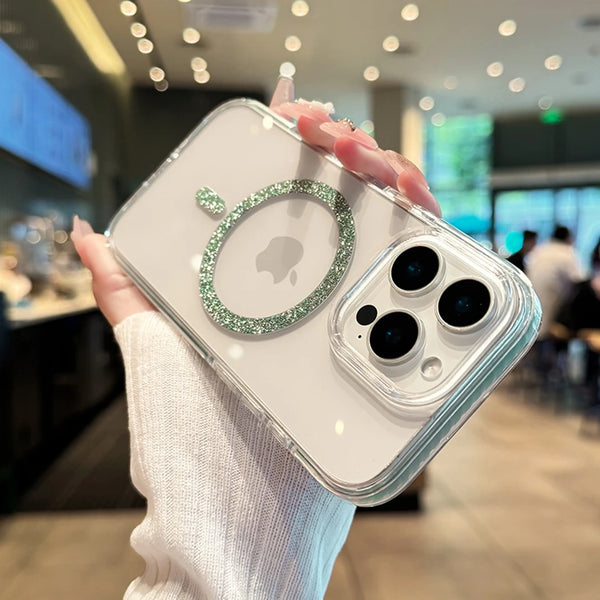 Capa de iPhone Case Mag Glitter Fit®