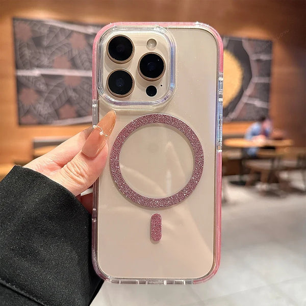 Capa de iPhone Case Mag Glitter Fit®