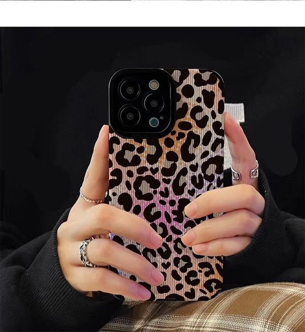 Case Leopard Colorful