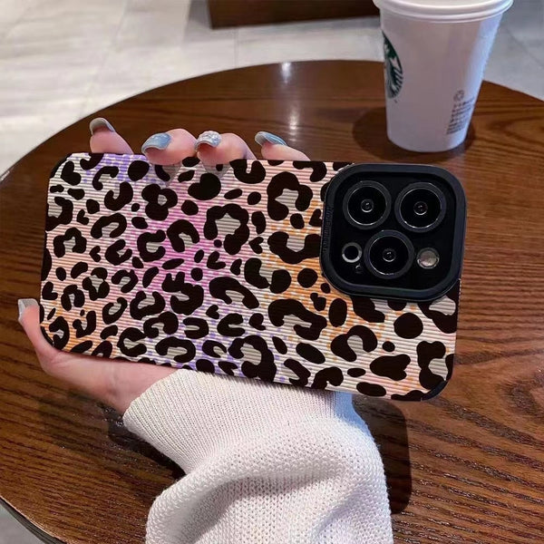 Case Leopard Colorful