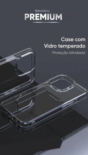 Capa de iPhone Case Nano Glass