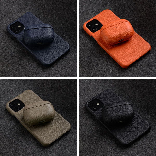 Case Leather Premium - iPhones 13 e 12