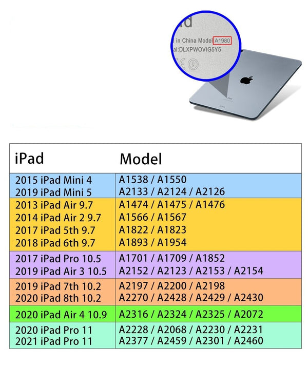 Case iPad Colors