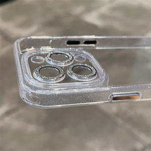 Capa de iPhone Case Glitter Lens