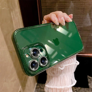 Capa de iPhone Case Glitter Lens