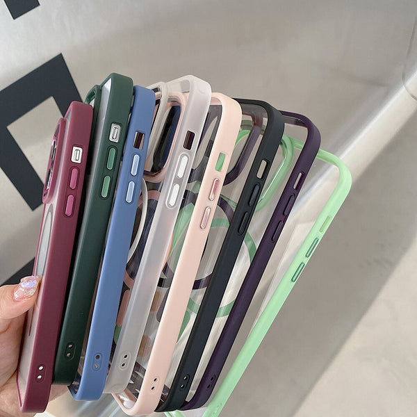 Capa para iPhone Case Mag Color Fit