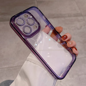 Capa de iPhone Case Glitter Lens